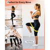 Aoliks 6 Pairs Pilates Grip Socks for Women, Non-slip Yoga Athletic Socks for Barre Ballet Barefoot Workout Hospital(Multicolor 012)