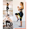 Aoliks 6 Pairs Pilates Grip Socks for Women, Non-slip Yoga Athletic Socks for Barre Ballet Barefoot Workout Hospital(Multicolor 0145)