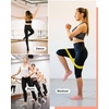 Aoliks 6 Pairs Pilates Grip Socks for Women, Non-slip Yoga Athletic Socks for Barre Ballet Barefoot Workout Hospital(Multicolor 0146)