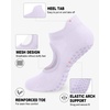 Aoliks Pilates Socks with Grips for Women, Yoga Socks for Ballet Barefoot Workout Athletic Socks